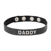Wordband Collar - DADDY Collars and Leads